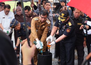 Bea Cukai Malili Musnahkan 1,9  Juta Batang Rokok Ilegal
