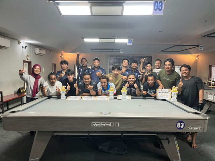 Turnamen  Nine Ball Mega Zona Biliar, Akbar Jadi Kampiun