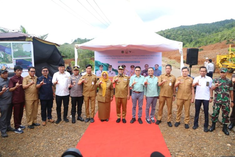 Komitmen PT Vale Dalam Pembangunan Daerah Melalui Pembangunan Jalan Ruas Ussu- Matano Hingga Batas Sulteng