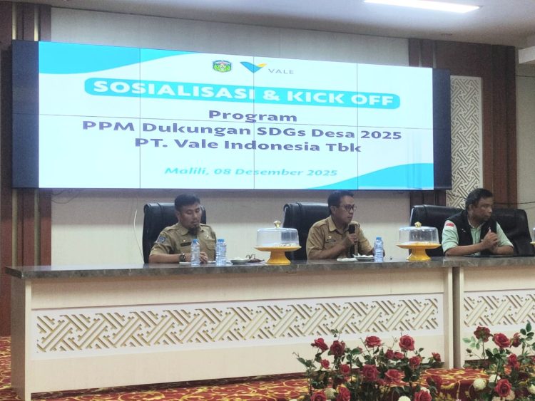 Pemkab Lutim Dorong Sinkronisasi Program dan Penguatan Layanan Kesehatan Desa pada Kickoff PPM–SDGs Desa 2025