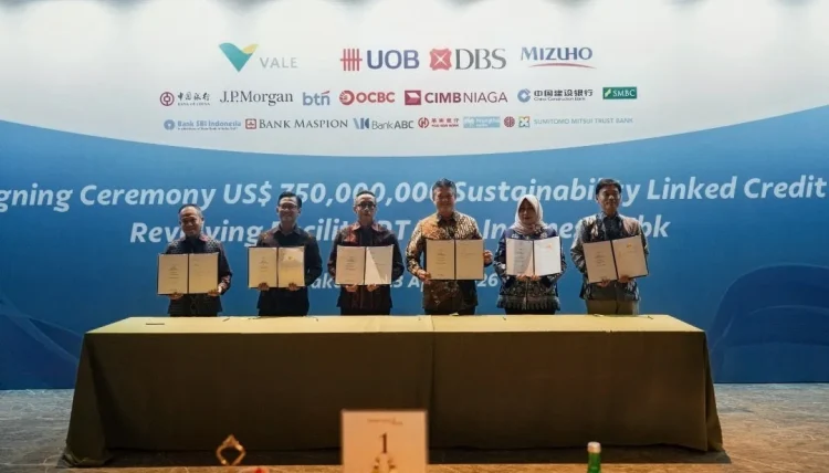 Perkuat Strategi Keuangan Berkelanjutan, PT Vale Raih Fasilitas Pinjaman Sindikasi Berbasis ESG Senilai US$750 Juta