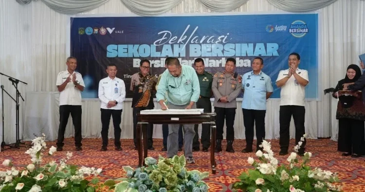 Wujudkan Lingkungan Belajar Bebas Ancaman Narkotika, PT Vale Deklarasikan Program Sekolah Bersinar