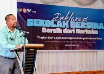 Wujudkan Lingkungan Pendidikan Zero Narkoba PT Vale Berkolaborasi Deklarasikan Sekolah Bersinar