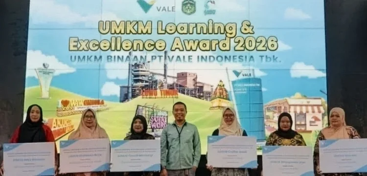 Apresiasi PT Vale Kepada Pelaku UMKM yang Behasil Tingkatkan Performa Produk