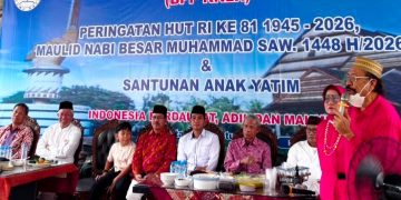 Rawat Silaturahmi di Tanah Rantau, KKLR Peringati Maulid Nabi dan Santuni Anak Yatim
