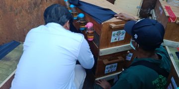 58 Satwa Sitaan dari Sulut Dipulangkan ke Maluku Utara