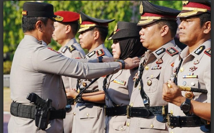 Kapolda Sulsel Pimpin Sertijab 5 Kapolres