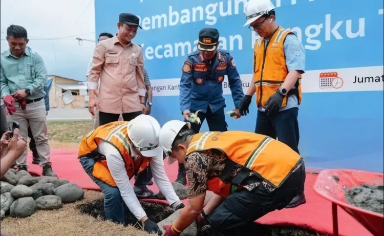 Bangun Fire Shelter Pertama di Kecamatan Bungku Timur, PT Vale Dorong Kesiapsiagaan Darurat Kebakaran