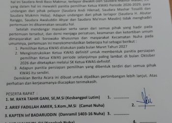 Panpel Pemilihan Ketua dan Wakil Ketua KWAS Tanggapi Rekomendasi Mediasi