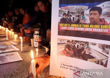 IJTI Sulsel Gelar Doa Bersama, Harapkan Lima Jurnalis Segera Ditemukan