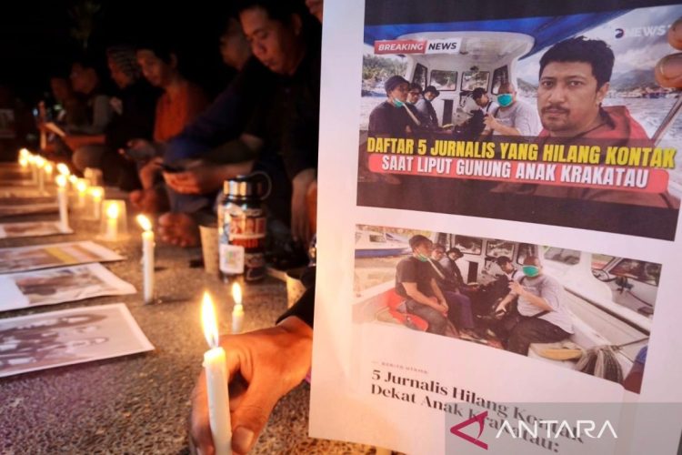 IJTI Sulsel Gelar Doa Bersama, Harapkan Lima Jurnalis Segera Ditemukan
