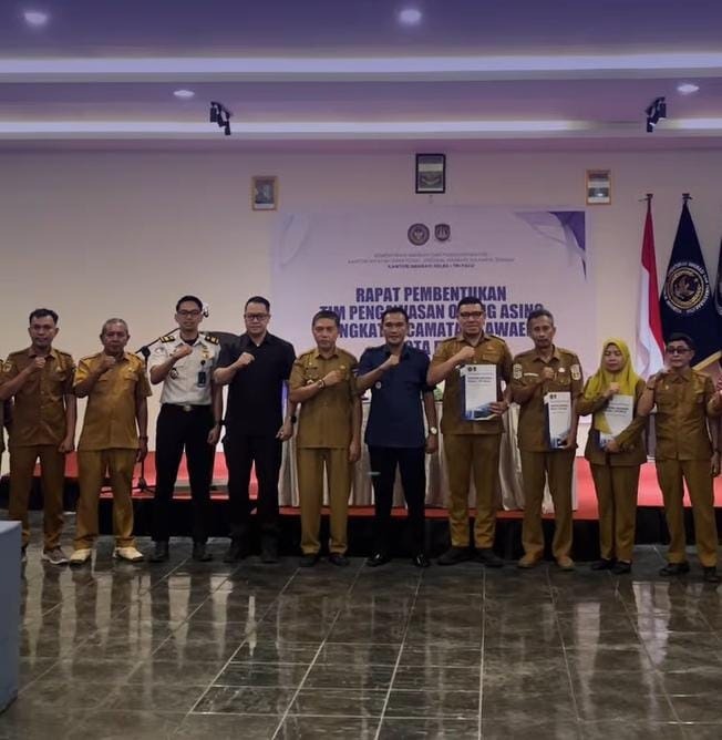 Imigrasi Palu dan Instansi Terkait Kecamatan Tawaeli Gelar Pengawasan Orang Asing Terpadu