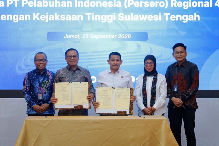 Pelindo Regional 4 dan Kejati Sulteng Jalin Kesepahaman Hukum Kepelabuhanan