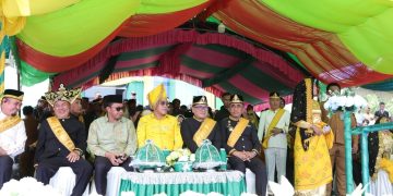 Bupati Parigi Moutong Hadiri Puncak HUT ke-27 Buol di Lapangan Kantor Bupati