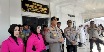 Kapolda Sulsel Resmikan Rekonstruksi Masjid Nurul Jihad di Manggala
