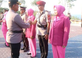 Kapolres Donggala Pimpin Sertijab, Tekankan Soliditas Personel