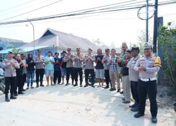 Kapolresta Kendari Turun Langsung Awasi Pilkades Serentak Konsel 2026