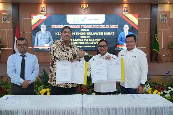 Pertamina Patra Niaga dan Kejati Sulbar Teken PKS Perkuat Sinergi Kelembagaan