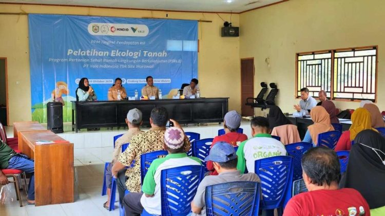 Petani Morowali Belajar Ekologi Tanah dan Pertanian Organik Lewat Program Vale