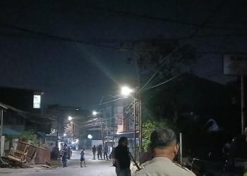 Polisi Bubarkan Tawuran Dua Kelompok di Jembatan Ablam Makassar