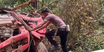 Truk Logistik RS Terjun ke Jurang 50 Meter di Mamasa, Seorang Tewas (Lutimterkini)